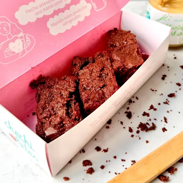 Mini brownies saludables